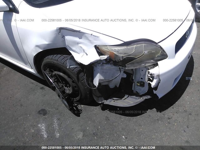 JTKDE177970206481 - 2007 TOYOTA SCION TC 白色 照片 6