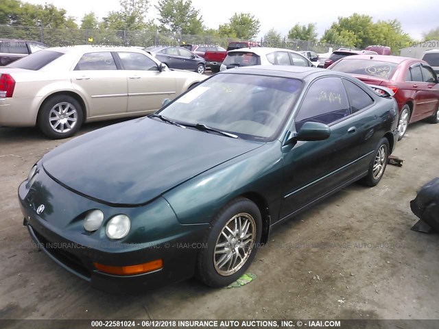 JH4DC4469YS014895 - 2000 ACURA INTEGRA GS GREEN photo 2