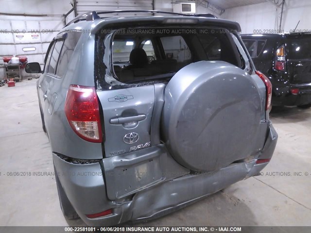 JTMBD31V985131595 - 2008 TOYOTA RAV4 LIMITED GREEN photo 6