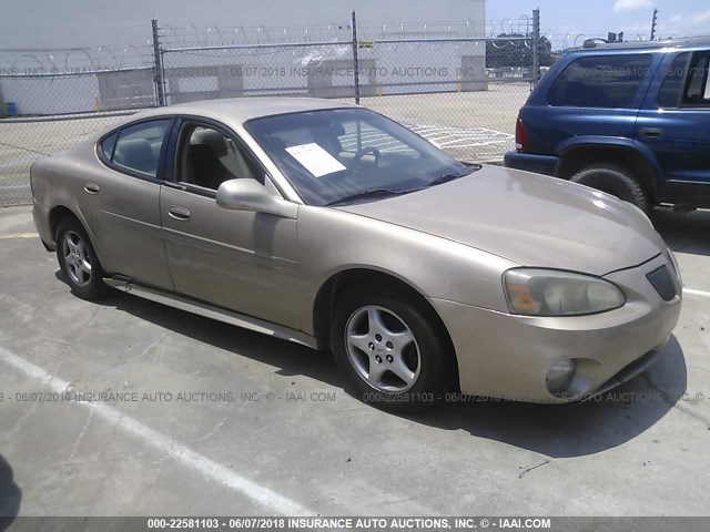 2G2WP522451148637 - 2005 PONTIAC GRAND PRIX GOLD photo 1
