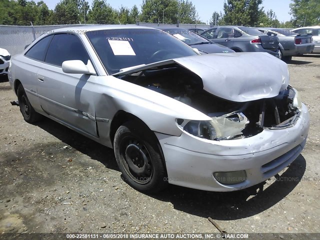 2T1CF22P2YC372118 - 2000 TOYOTA CAMRY SOLARA SE/SLE ვერცხლისფერი ფოტო 1