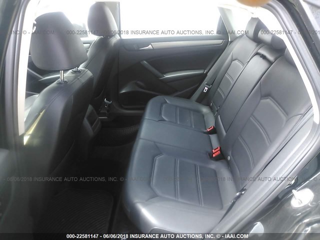 1VWAT7A3XFC055301 - 2015 VOLKSWAGEN PASSAT S BLACK photo 8