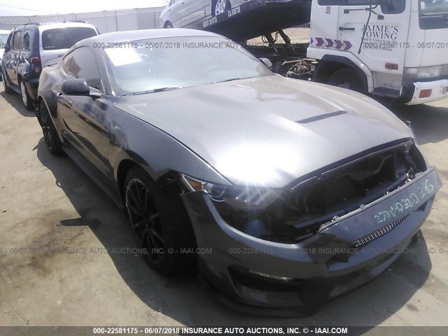 1FA6P8JZ0G5526102 - 2016 FORD MUSTANG SHELBY GT350 GRAY photo 1