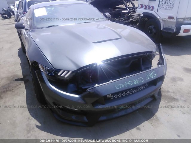 1FA6P8JZ0G5526102 - 2016 FORD MUSTANG SHELBY GT350 GRAY photo 6