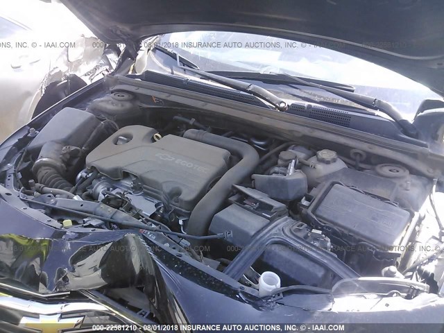 1G1ZB5ST0GF214640 - 2016 CHEVROLET MALIBU LS BLACK photo 10
