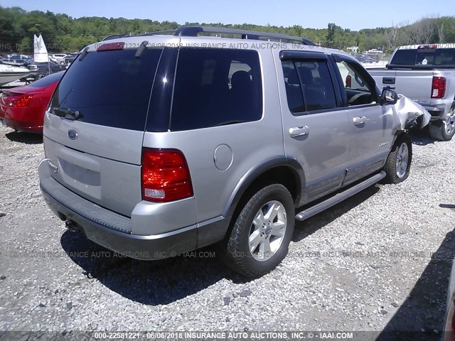 1FMZU63K94UC26074 - 2004 FORD EXPLORER XLT/XLT SPORT/NBX 银色 照片 4