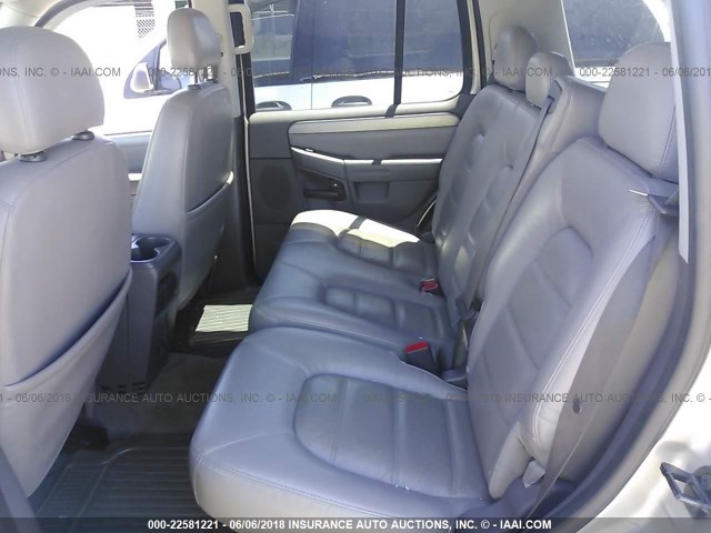 1FMZU63K94UC26074 - 2004 FORD EXPLORER XLT/XLT SPORT/NBX 银色 照片 8