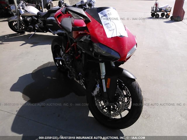 ZDM1XBGV69B006730 - 2009 DUCATI 848 RED photo 1