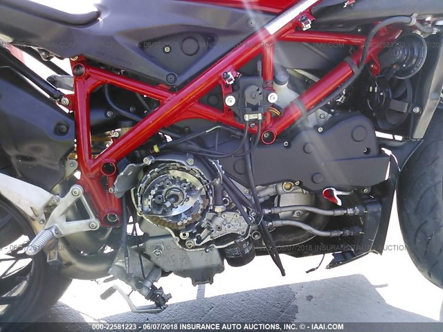 ZDM1XBGV69B006730 - 2009 DUCATI 848 RED photo 8