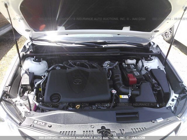 4T1BZ1HK9JU012681 - 2018 TOYOTA CAMRY XSE/XLE Ağ foto 10