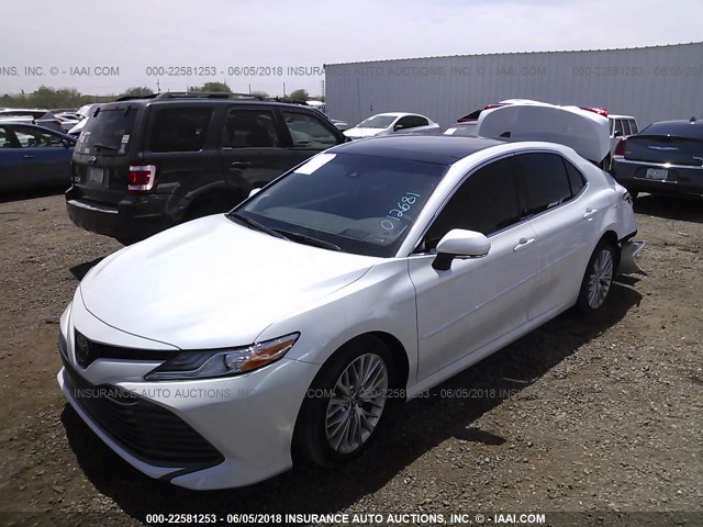 4T1BZ1HK9JU012681 - 2018 TOYOTA CAMRY XSE/XLE Ağ foto 2