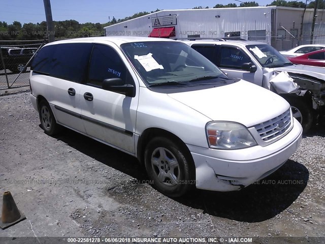 2FMZA506X4BA65086 - 2004 FORD FREESTAR S WHITE photo 1