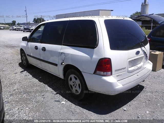 2FMZA506X4BA65086 - 2004 FORD FREESTAR S WHITE photo 3