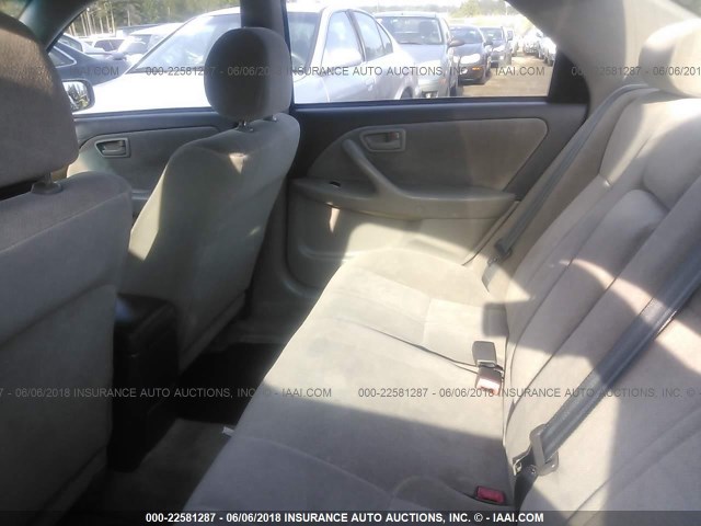 4T1BG22K81U038757 - 2001 TOYOTA CAMRY CE/LE/XLE 米色 照片 8