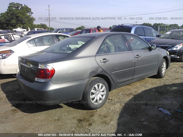 4T1BE32K15U967738 - 2005 TOYOTA CAMRY LE/XLE/SE Boz foto 4