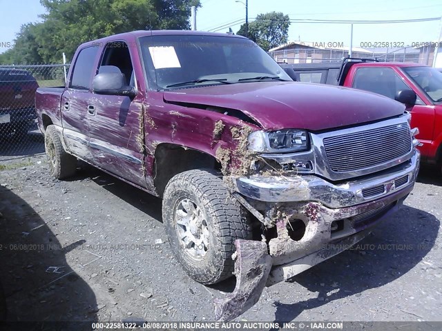 2GTEK13Z761306951 - 2006 GMC NEW SIERRA K1500 MAROON photo 6