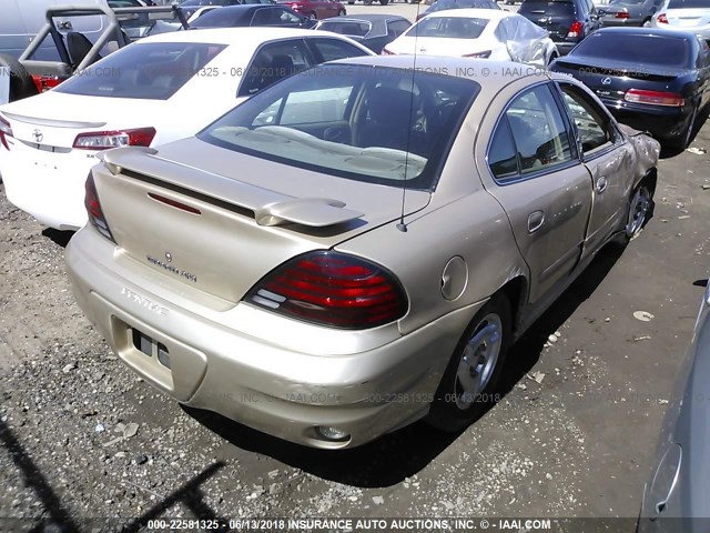 1G2NF52E23M515688 - 2003 PONTIAC GRAND AM SE1 GOLD photo 4