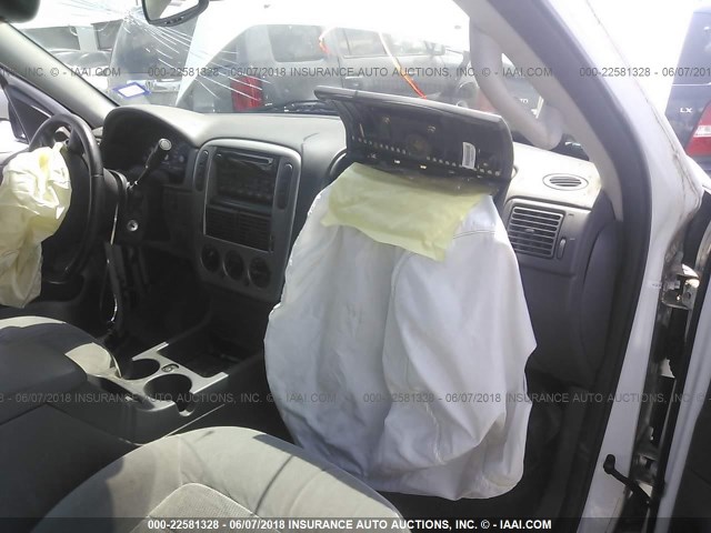 1FMZU63K15ZA63019 - 2005 FORD EXPLORER XLT/XLT SPORT/NBX 白色 照片 5