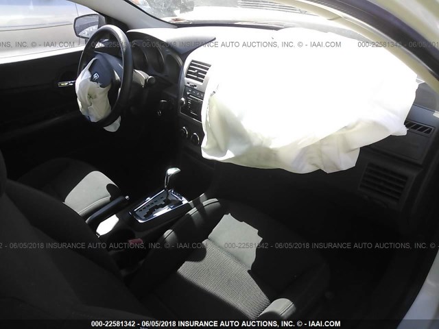 1B3CC4FB2AN174789 - 2010 DODGE AVENGER SXT WHITE photo 5