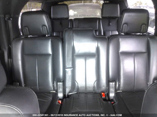 1FMFK19587LA96151 - 2007 FORD EXPEDITION EL LIMITED BLACK photo 8