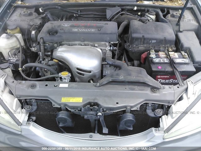 4T1BE32K05U955712 - 2005 TOYOTA CAMRY LE/XLE/SE 灰色 照片 10