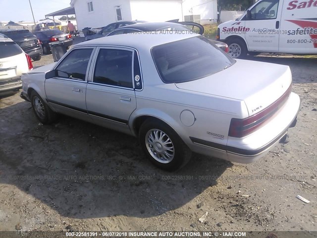 1G4AL54N0L6417212 - 1990 BUICK CENTURY LIMITED SILVER photo 3