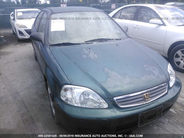 2HGEJ661XYH528580 - 2000 HONDA CIVIC SE GREEN photo 6