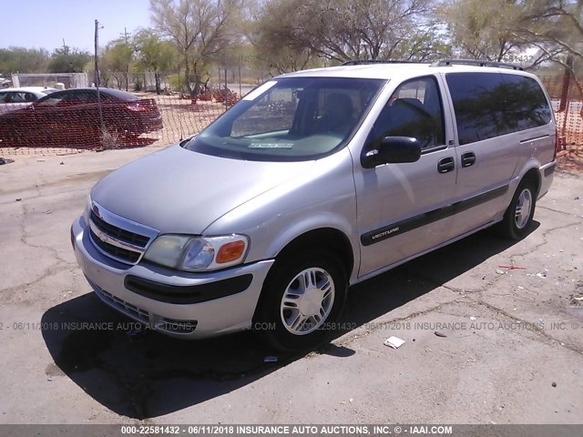 1GNDV23E85D108380 - 2005 CHEVROLET VENTURE LS SILVER photo 2