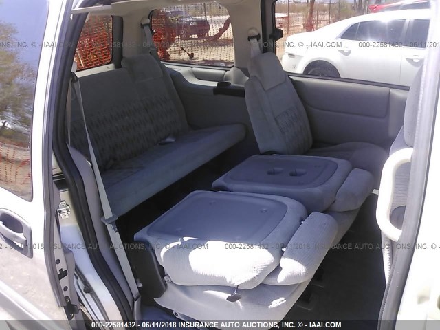 1GNDV23E85D108380 - 2005 CHEVROLET VENTURE LS SILVER photo 8