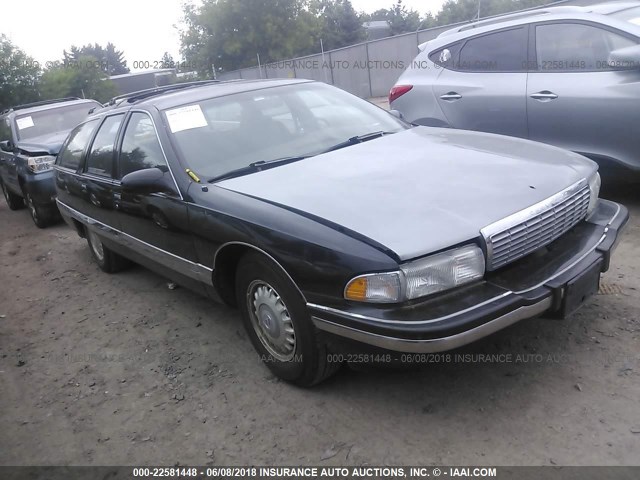 1G4BR82P9TR409598 - 1996 BUICK ROADMASTER LIMITED BLACK photo 1