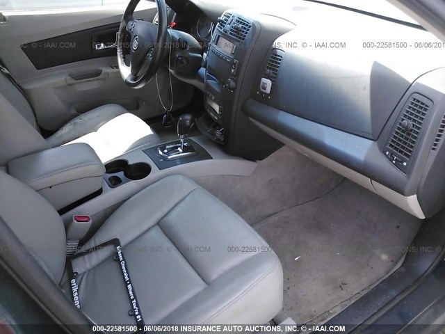 1G6DM57T160169152 - 2006 CADILLAC CTS BLUE photo 5