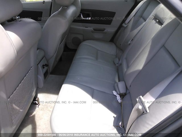 1G6DM57T160169152 - 2006 CADILLAC CTS BLUE photo 8