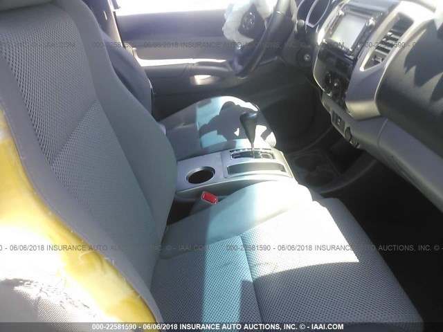 5TFTU4GN6FX076705 - 2015 TOYOTA TACOMA PRERUNNER ACCESS CAB WHITE photo 5