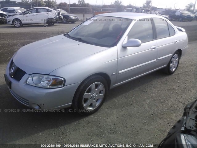 3N1CB51D16L639380 - 2006 NISSAN SENTRA 1.8/1.8S SILVER photo 2