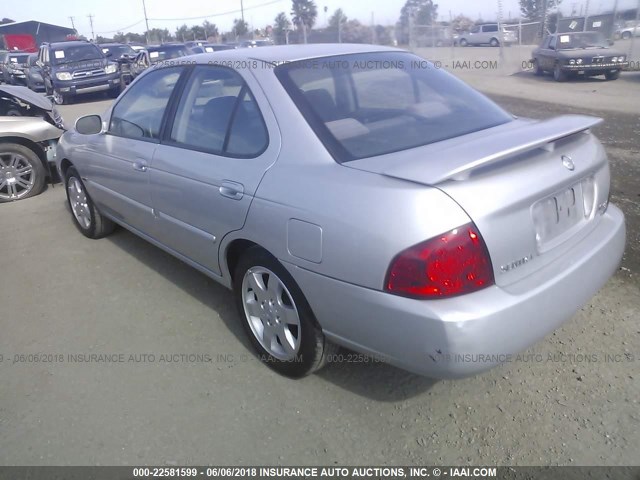 3N1CB51D16L639380 - 2006 NISSAN SENTRA 1.8/1.8S SILVER photo 3