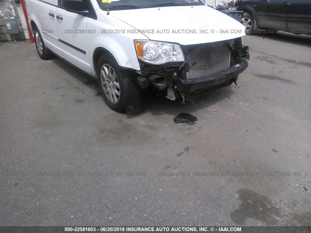 2C4JRGAG1ER344772 - 2014 RAM TRADESMAN WHITE photo 6