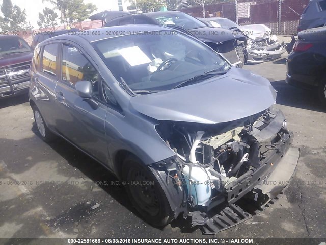 3N1CE2CP5FL357529 - 2015 NISSAN VERSA NOTE S/S PLUS/SV/SL/SR GRAY photo 1