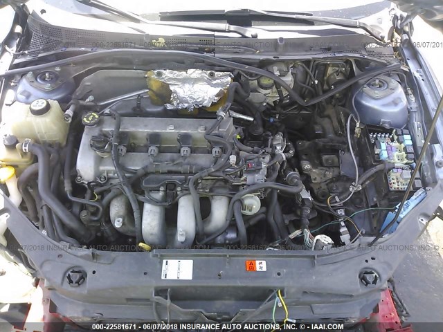 JM1BK34M281840658 - 2008 MAZDA SPEED 3 BLUE photo 10