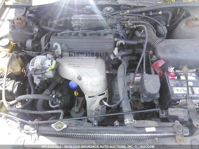 4T1BG22K3XU511814 - 1999 TOYOTA CAMRY CE/LE/XLE 灰色 照片 10