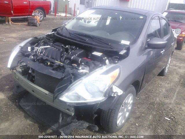 3N1CN7AP7GL894534 - 2016 NISSAN VERSA S/S PLUS/SV/SL GRAY photo 2