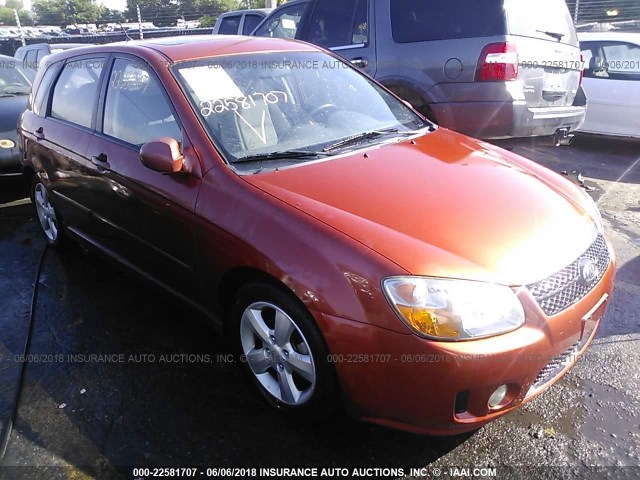 KNAFE161375007438 - 2007 KIA SPECTRA5 SX ORANGE photo 1