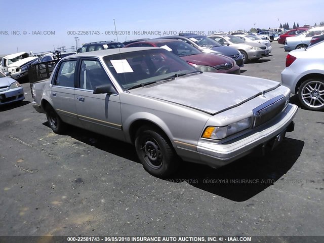 1G4AG55M5T6472913 - 1996 BUICK CENTURY SPECIAL/CUSTOM/LIMITED TAN photo 1