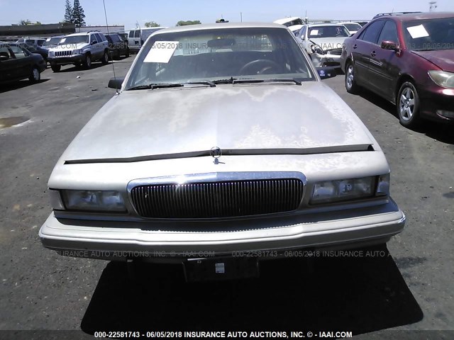 1G4AG55M5T6472913 - 1996 BUICK CENTURY SPECIAL/CUSTOM/LIMITED TAN photo 6