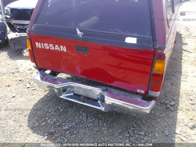 1N6HD16S2SC391947 - 1995 NISSAN TRUCK KING CAB SE/KING CAB XE RED photo 6