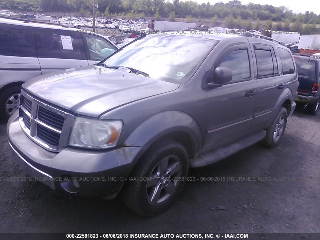 1D8HB58217F543155 - 2007 DODGE DURANGO LIMITED GRAY photo 2