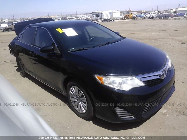 4T1BF1FK9CU158982 - 2012 TOYOTA CAMRY SE/LE/XLE 黑色 照片 1