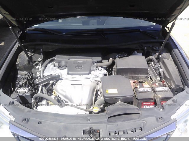 4T1BF1FK9CU158982 - 2012 TOYOTA CAMRY SE/LE/XLE 黑色 照片 10