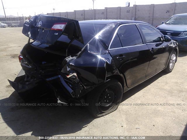 4T1BF1FK9CU158982 - 2012 TOYOTA CAMRY SE/LE/XLE 黑色 照片 4