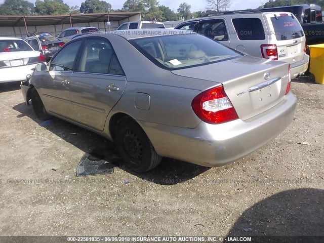 4T1BE30K14U934899 - 2004 TOYOTA CAMRY LE/XLE/SE 棕色 照片 3