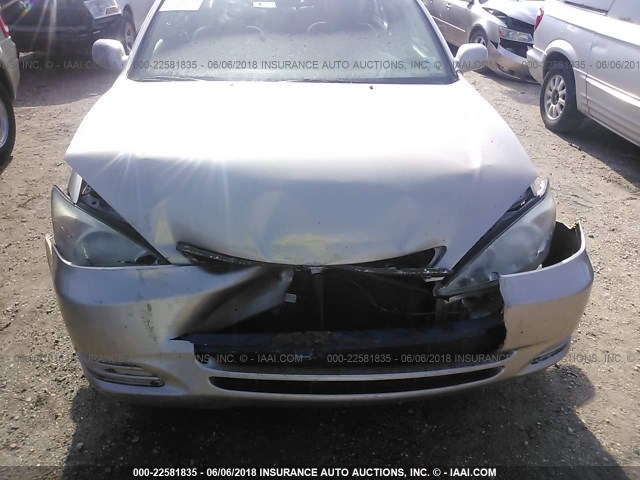 4T1BE30K14U934899 - 2004 TOYOTA CAMRY LE/XLE/SE 棕色 照片 6